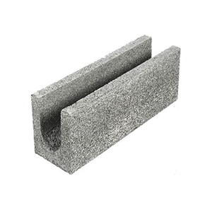 PARPAING EN U 15x20x50 CHAINAGE HORIZONTAL 84pces/pal BEMACO